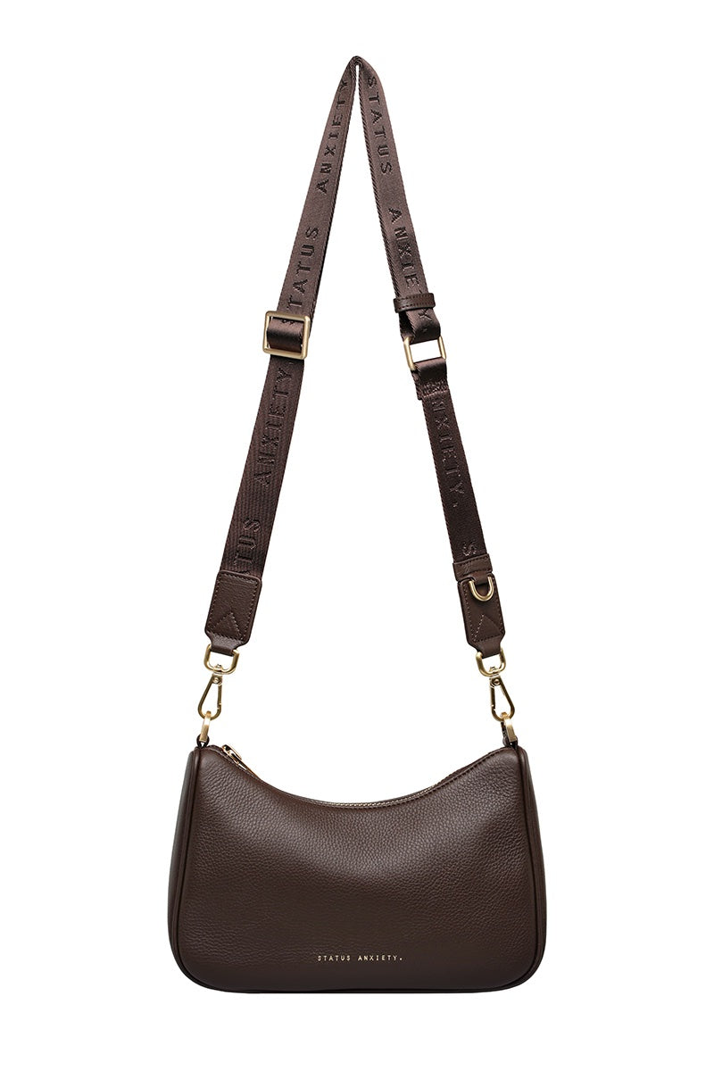 Status Anxiety Look Both Ways | Cocoa/Brushed Gold