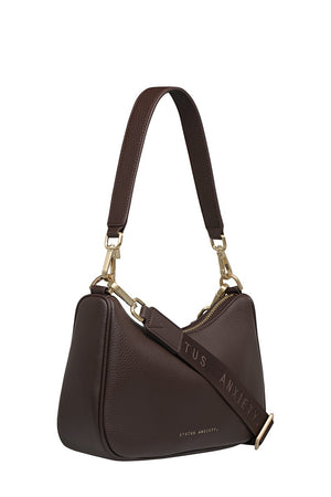 Status Anxiety Look Both Ways | Cocoa/Brushed Gold