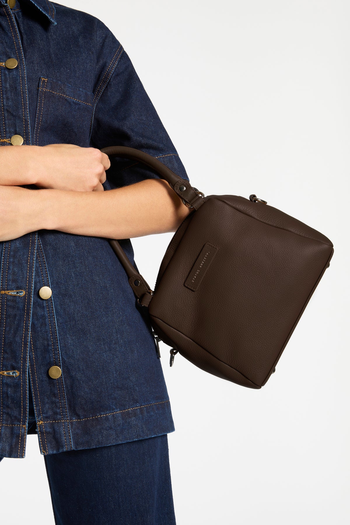 Status Anxiety Mini Mountains Bag | Cocoa