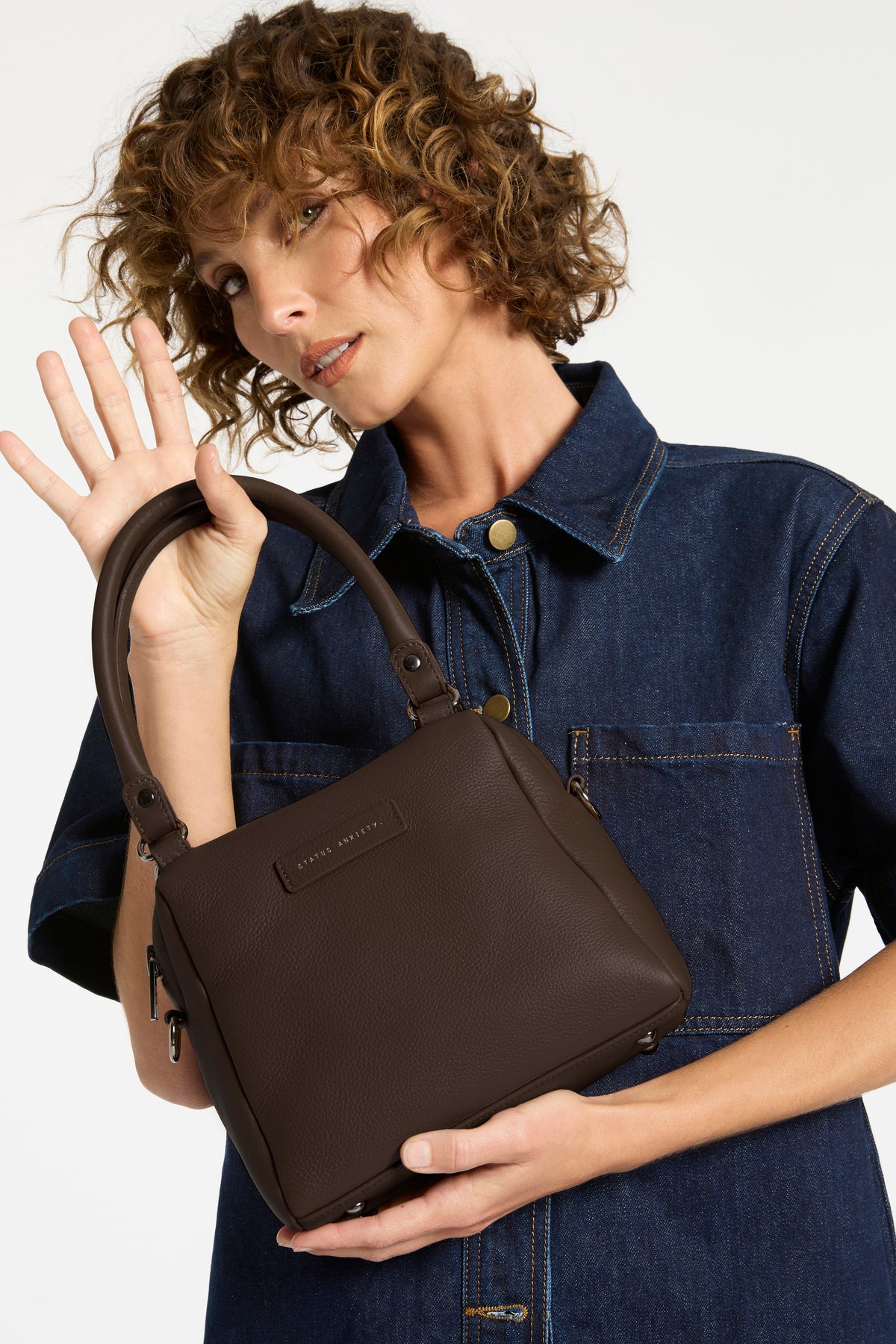 Status Anxiety Mini Mountains Bag | Cocoa