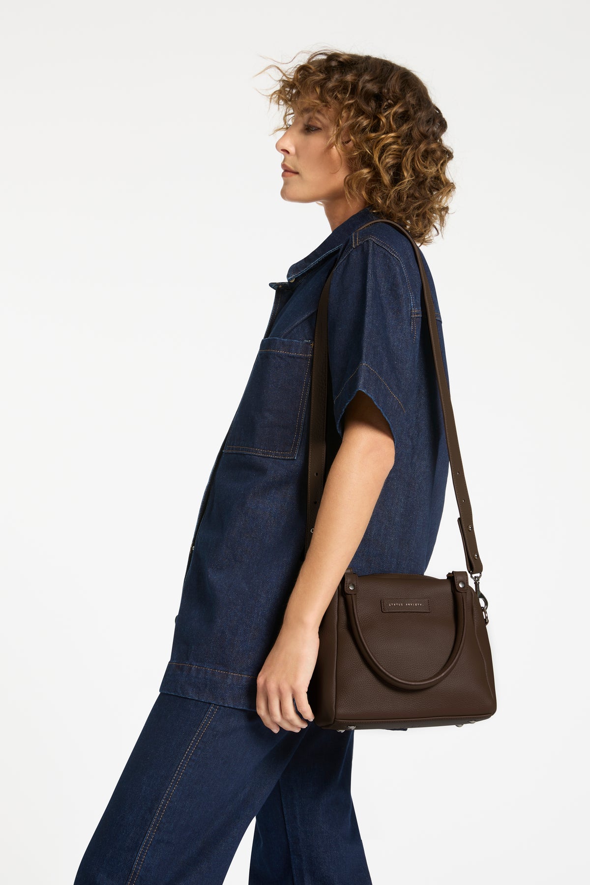 Status Anxiety Mini Mountains Bag | Cocoa