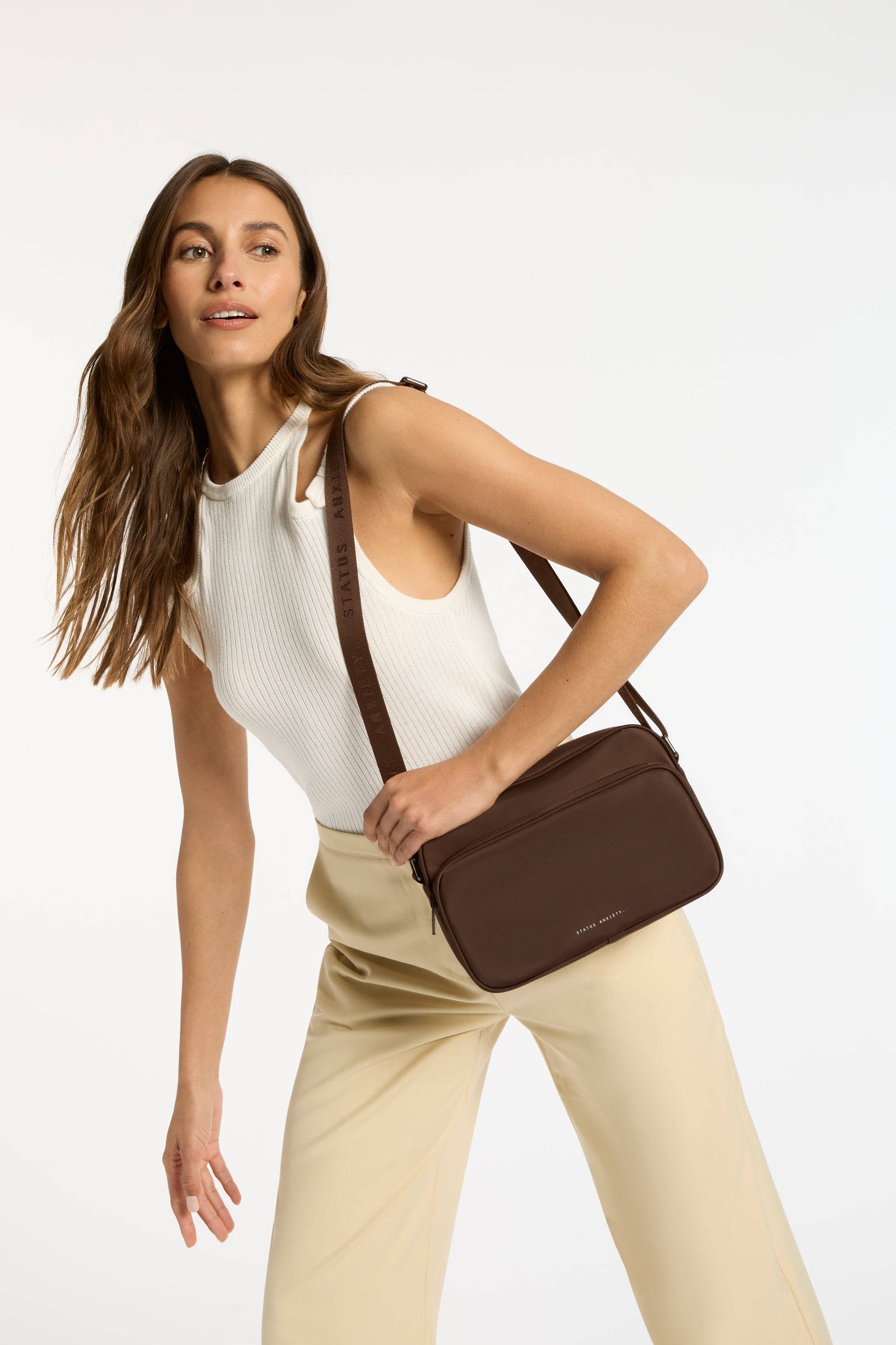 Status Anxiety Rani Recycled Bag |Truffle