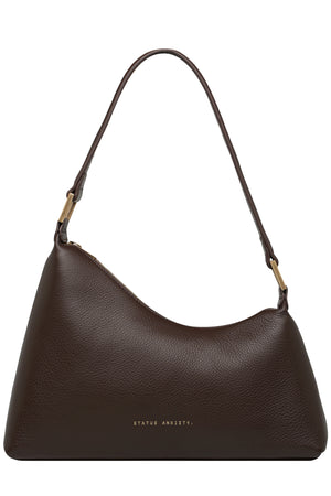 Status Anxiety Reverie Shoulder Bag | Cocoa/Brushed Gold