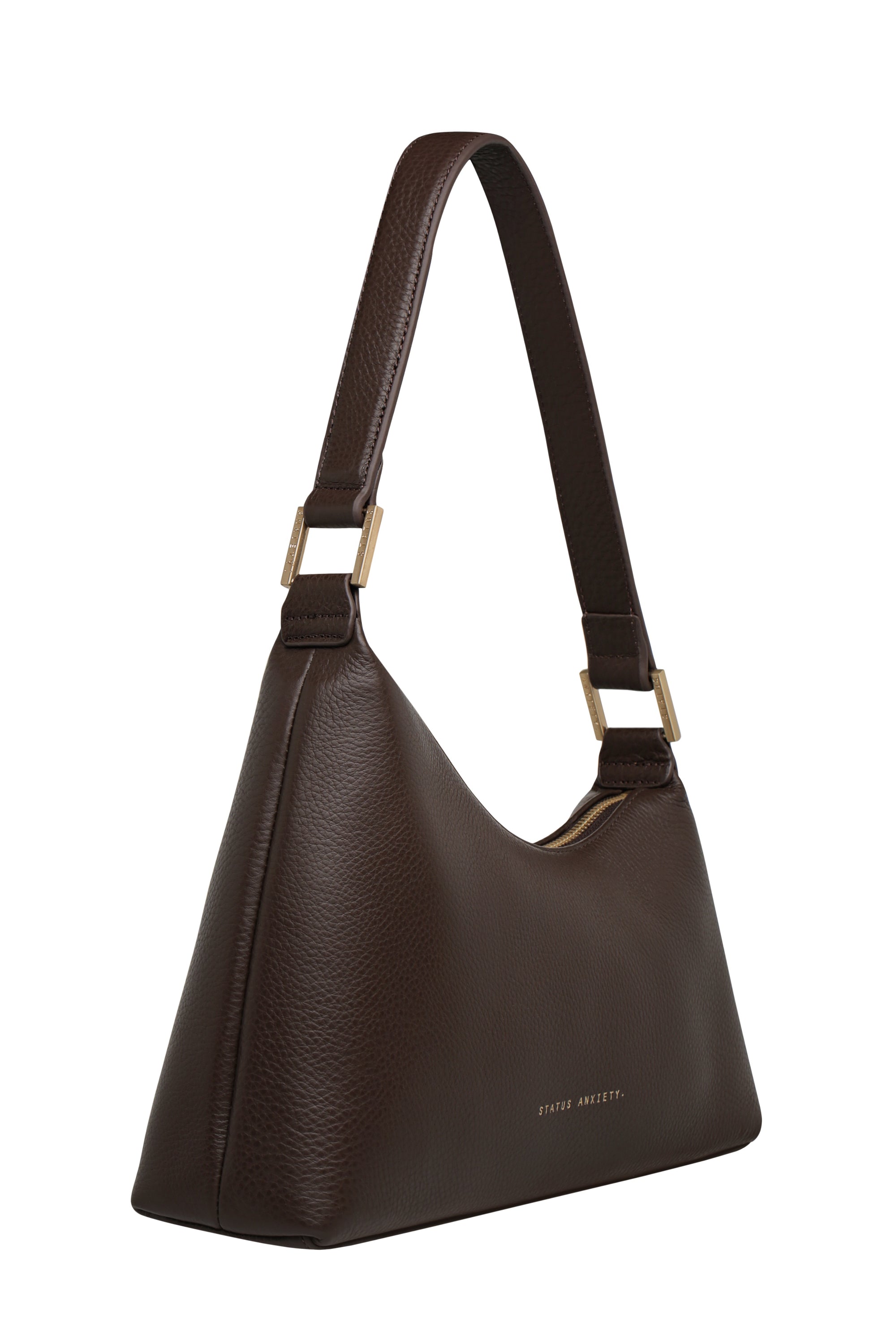 Status Anxiety Reverie Shoulder Bag | Cocoa/Brushed Gold