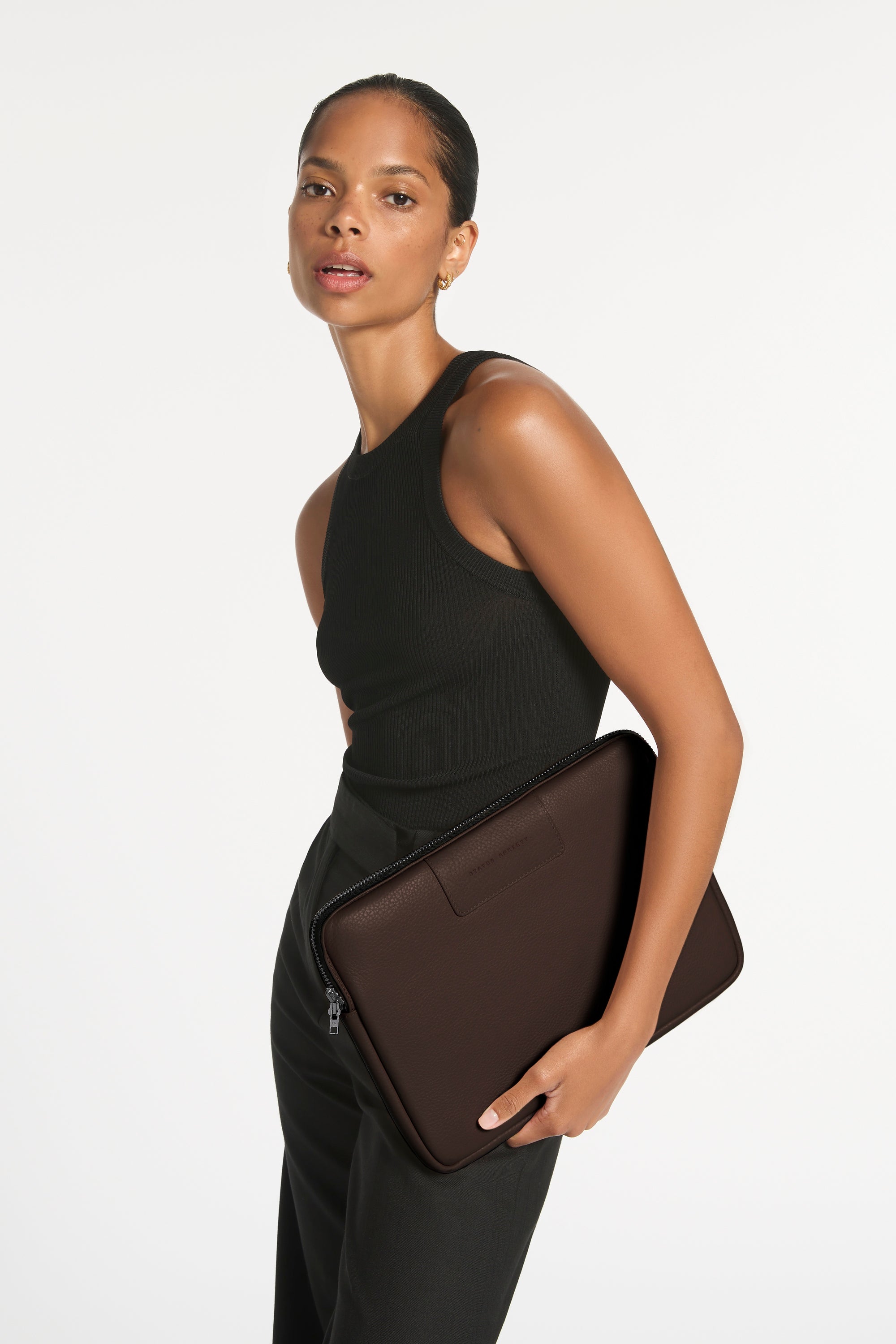 Status Anxiety Before I leave Laptop Case 13/14 Inch| Cocoa