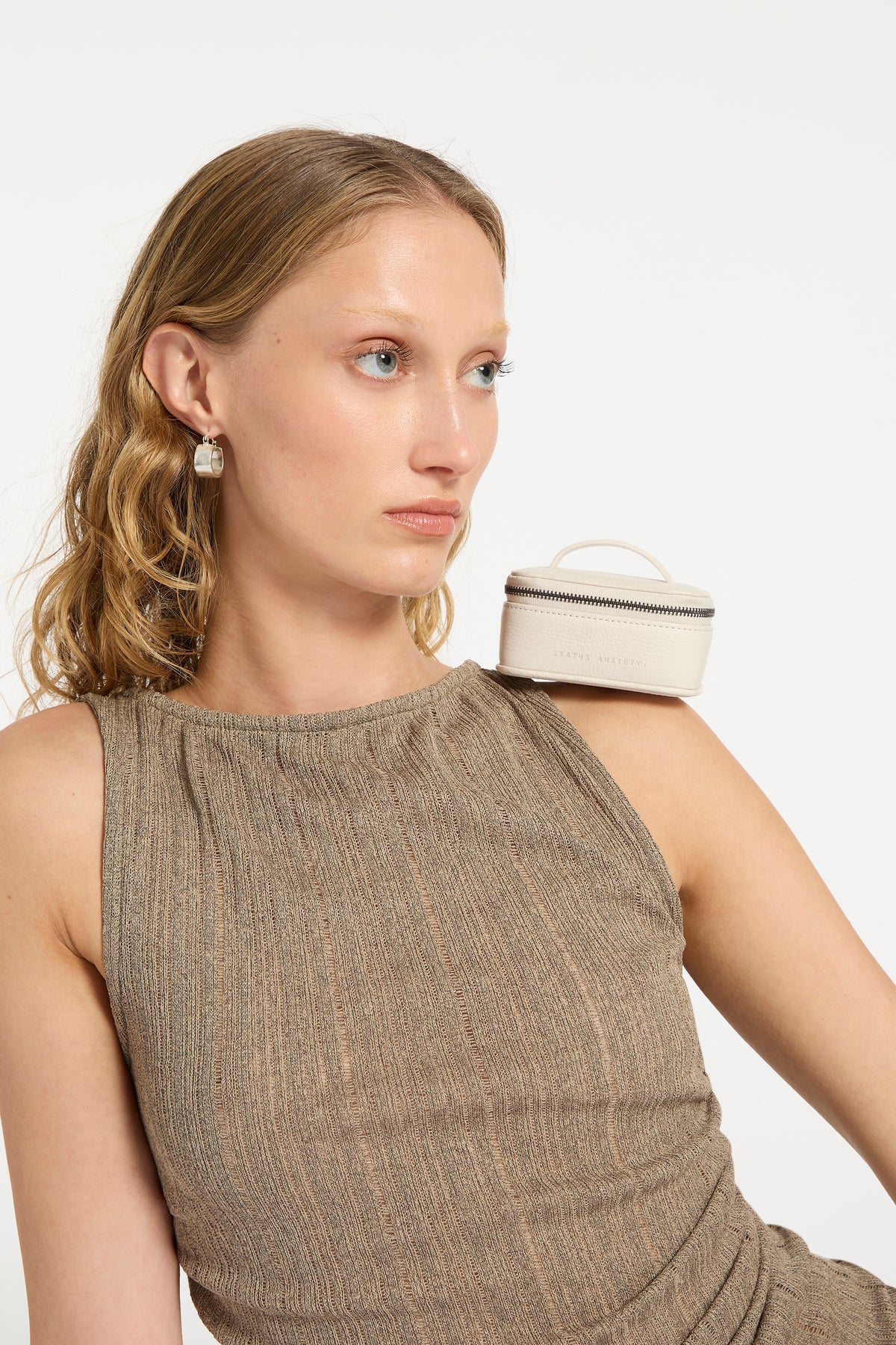 Status Anxiety Heartbreaker Jewellery Case | Chalk