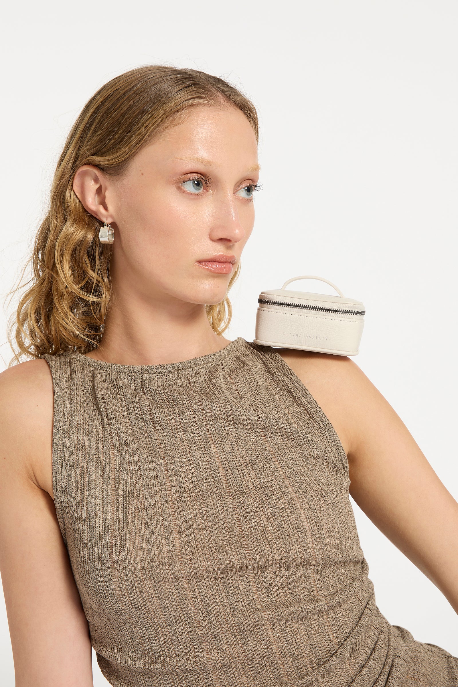 Status Anxiety Heartbreaker Jewellery Case | Chalk