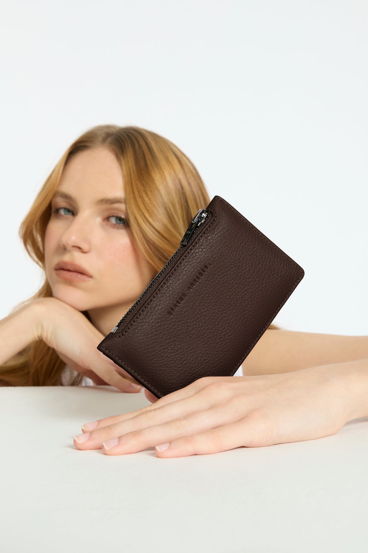 Status Anxiety Avoiding Things Wallet | Cocoa