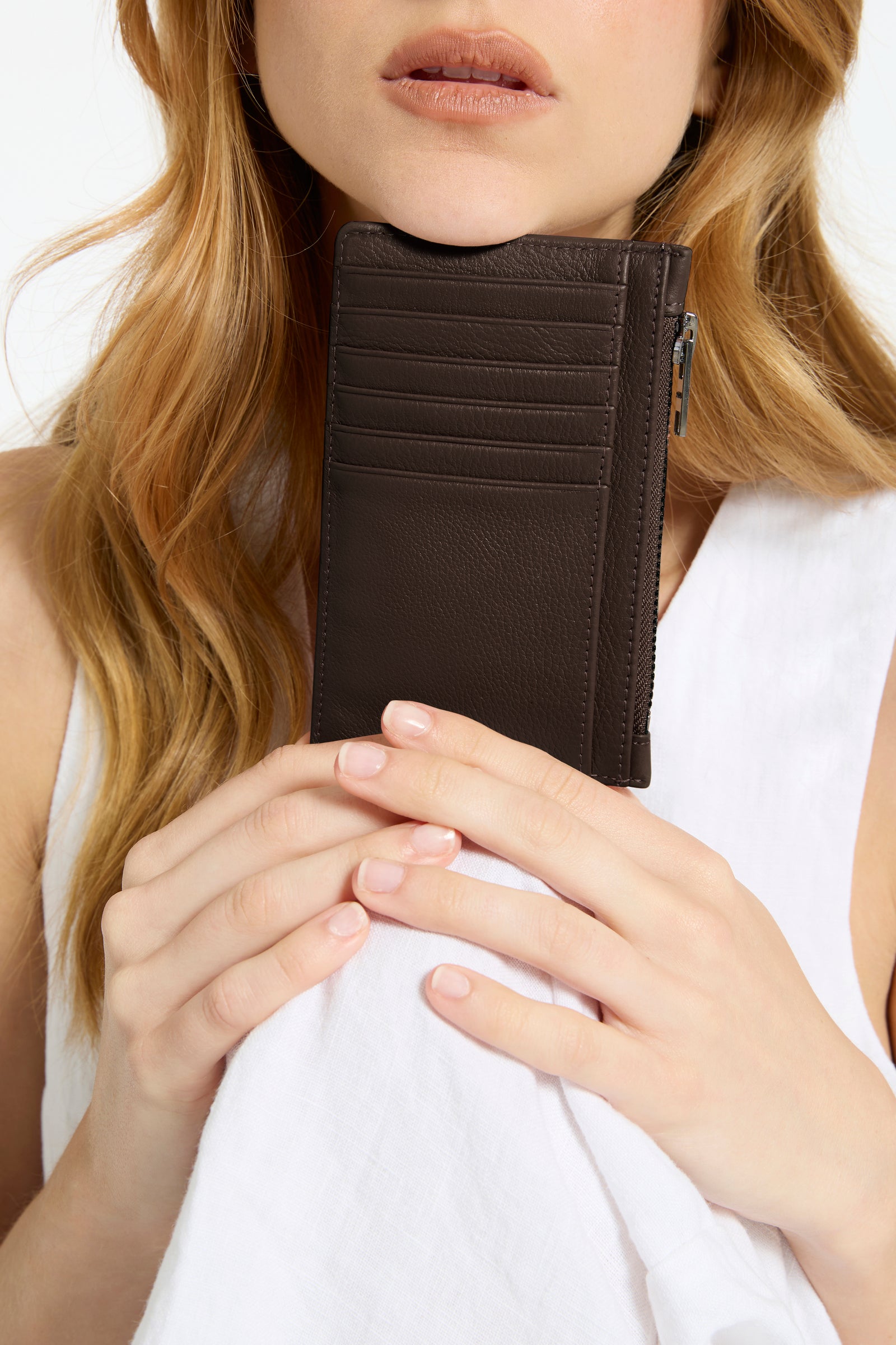 Status Anxiety Avoiding Things Wallet | Cocoa