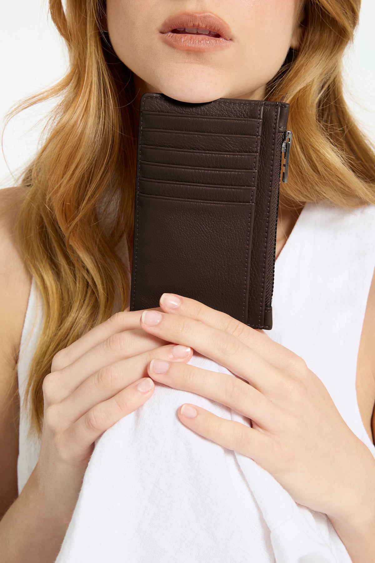 Status Anxiety Avoiding Things Wallet | Cocoa