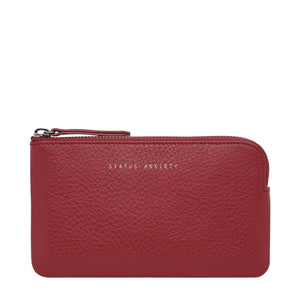 Status Anxiety Smoke and Mirrors Wallet | Rouge
