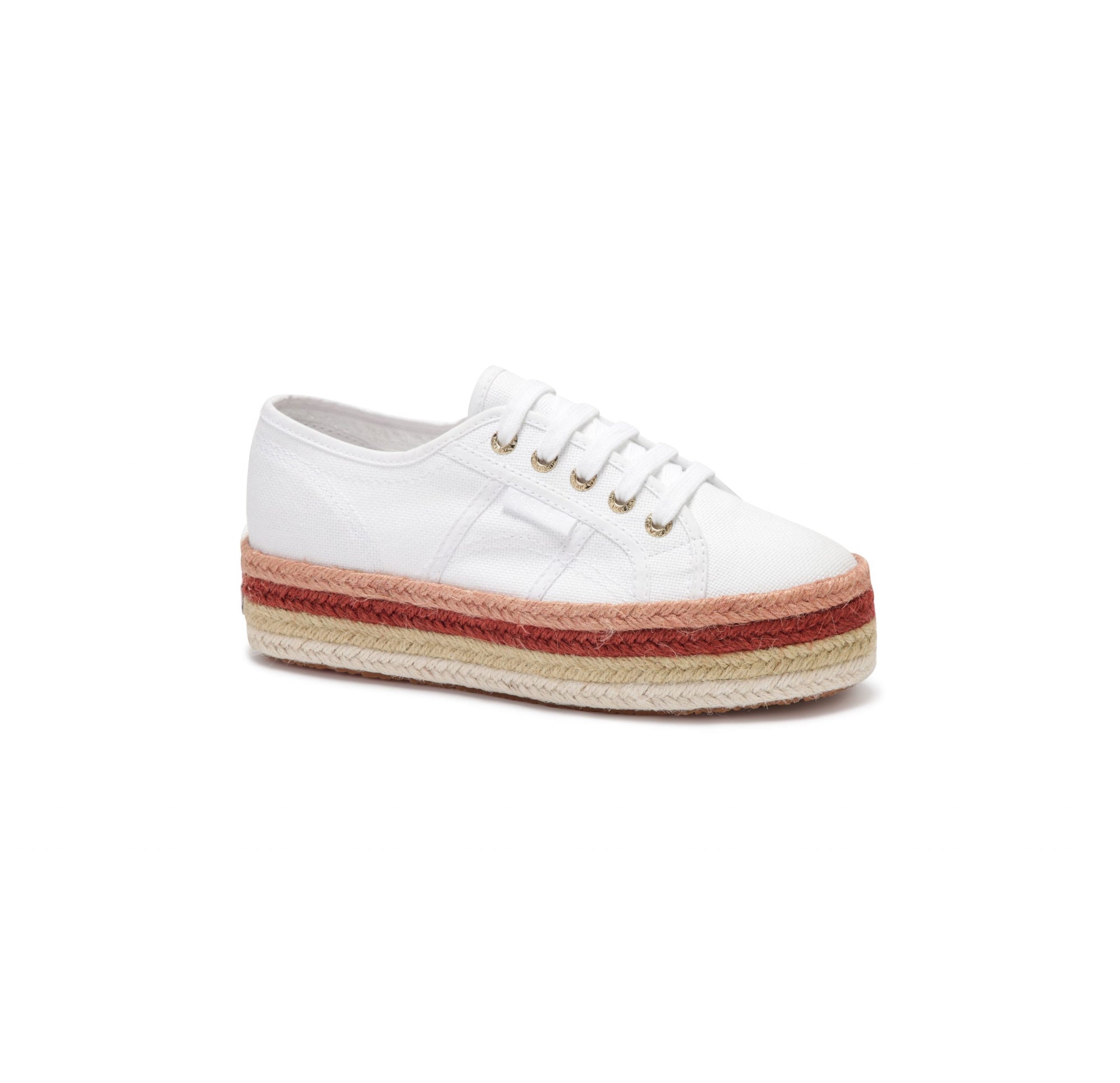 Superga 2790 Full Platform Rope White  Earth