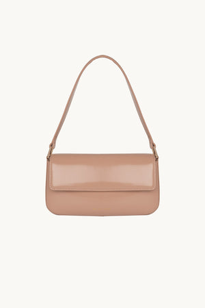 Dylan Kain The Baguette Patent Bag Fawn