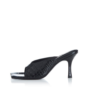 Alias Mae Flynn Heel Black Croc