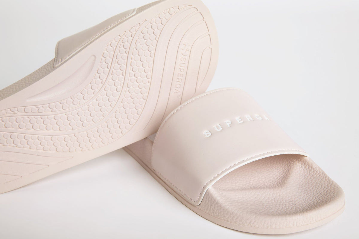 Superga 1908  Logo Slide Pink Smoke