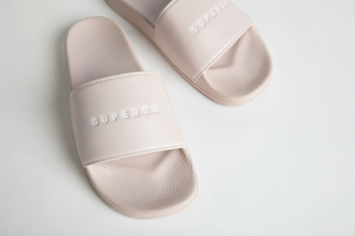 Superga 1908  Logo Slide Pink Smoke