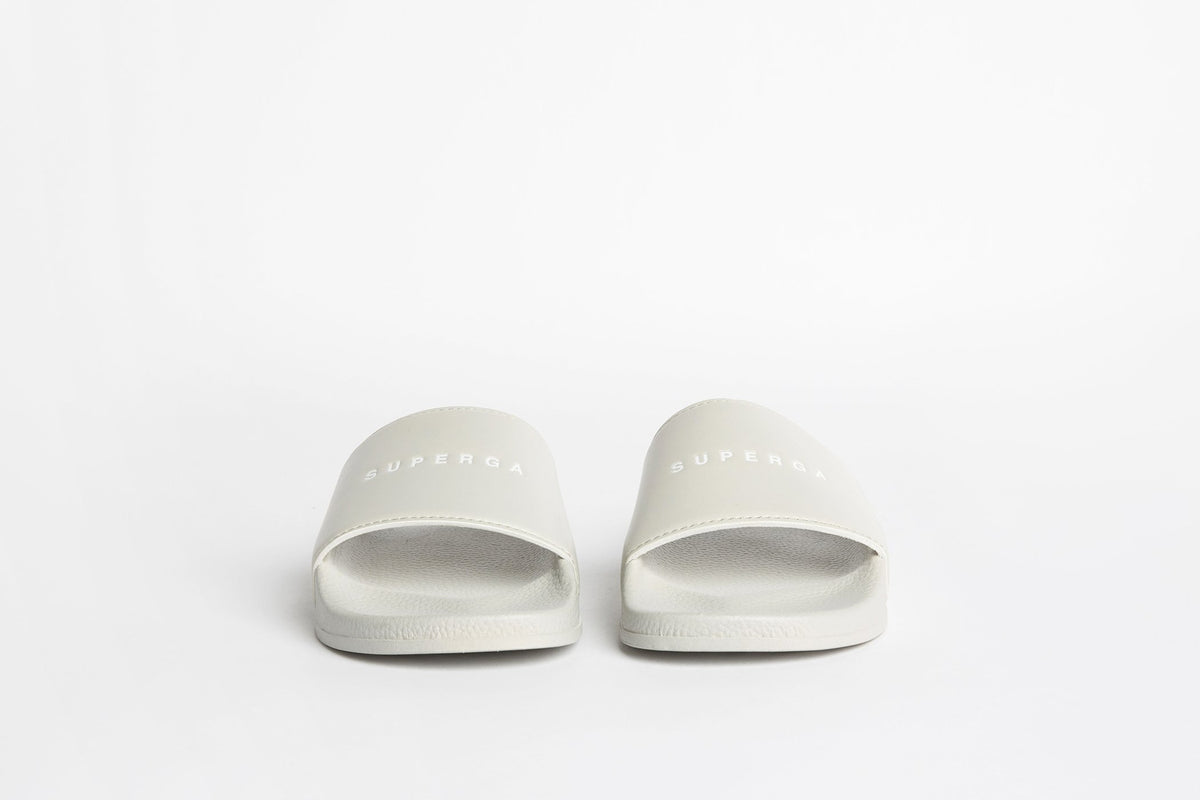 Superga 1908  Logo Slide Grey Smoke