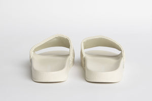 Superga 1908 Woven Leather Slides White Avorio