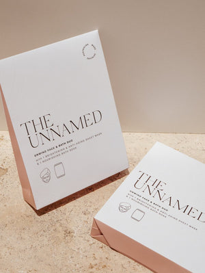 The Unnamed Unwind Face & Bath Duo