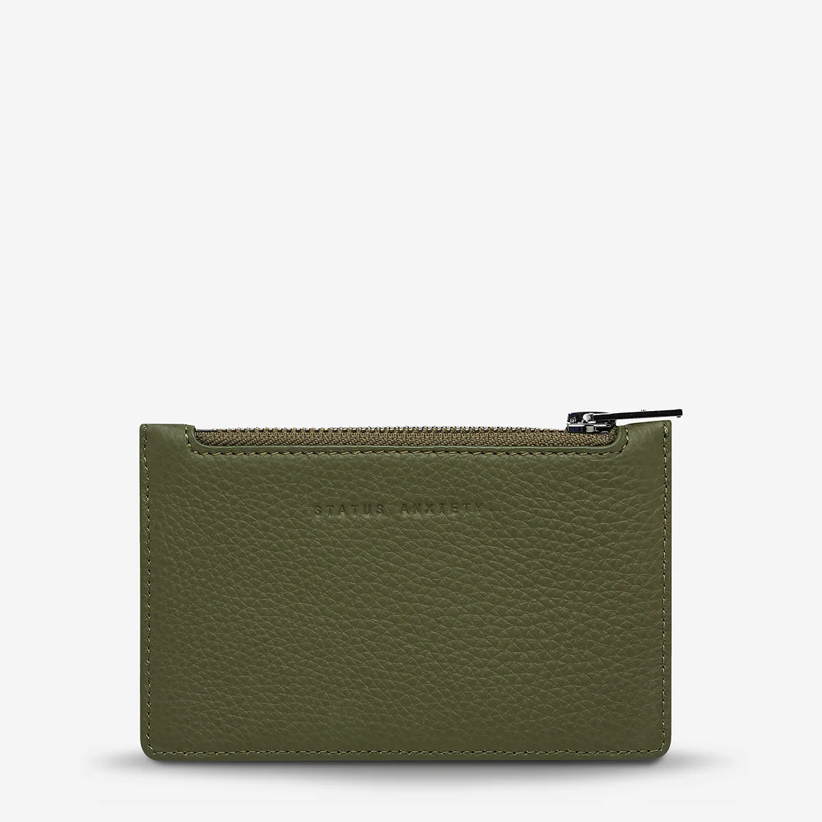 Status Anxiety Avoiding Things Wallet | Khaki