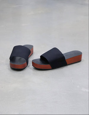 James Smith Como Slip On Black Canvas