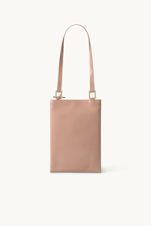 Dylan Kain The Ella Patent Phone Bag Fawn/Light Gold
