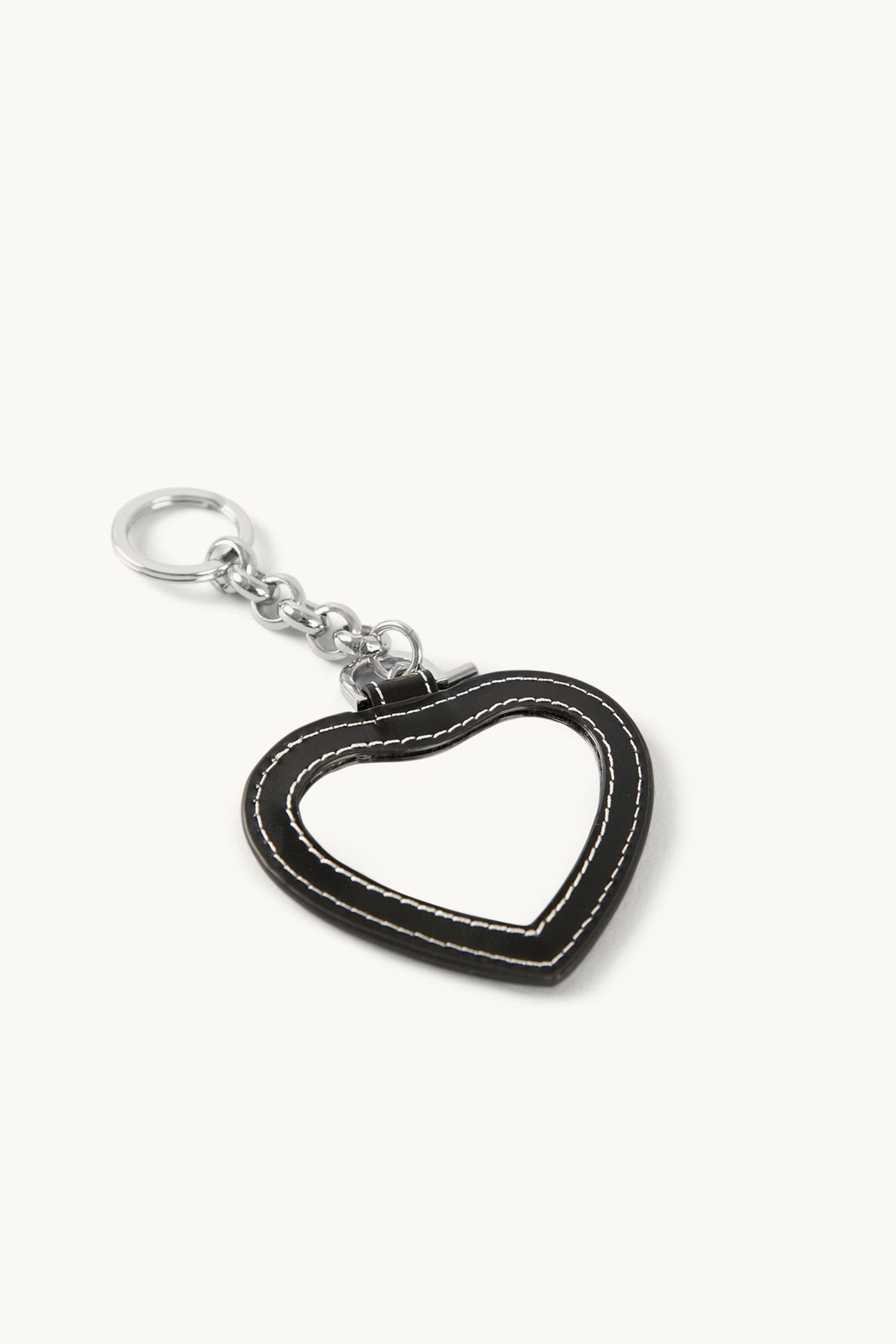 Dylan Kain Lux Mirror Keychain Silver