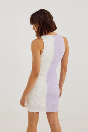 Sovere Frequency Mini Dress Lavender