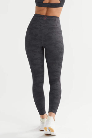 Lilybod Becca Legging | Black Stucco Camo