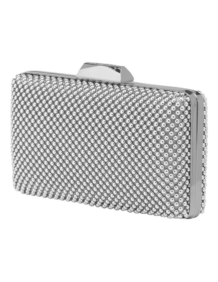 Olga Berg Natasha Ball Mesh Pod | Silver