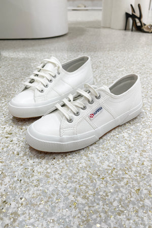 Superga 2750 Cotu Classic White Leather Sneaker