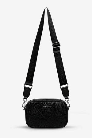 Status Anxiety Plunder With Webbed Strap Bag | Black Bubble