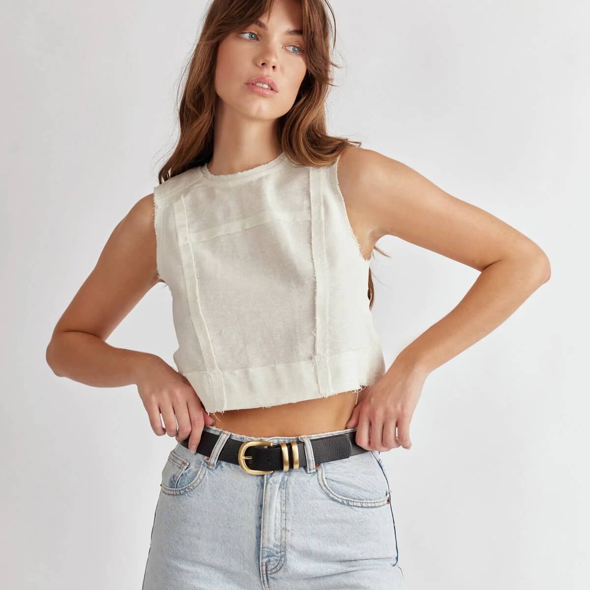 Status Anxiety Let It Be Belt | Black/Gold