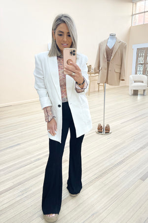 Bec + Bridge Manon Blazer | Ivory BEST SELLER BACK IN STOCK