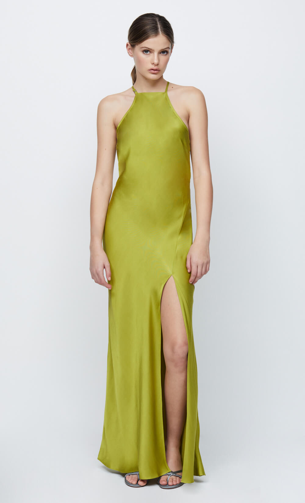 Bec + Bridge Teresa Halter Maxi Dress Wasabi