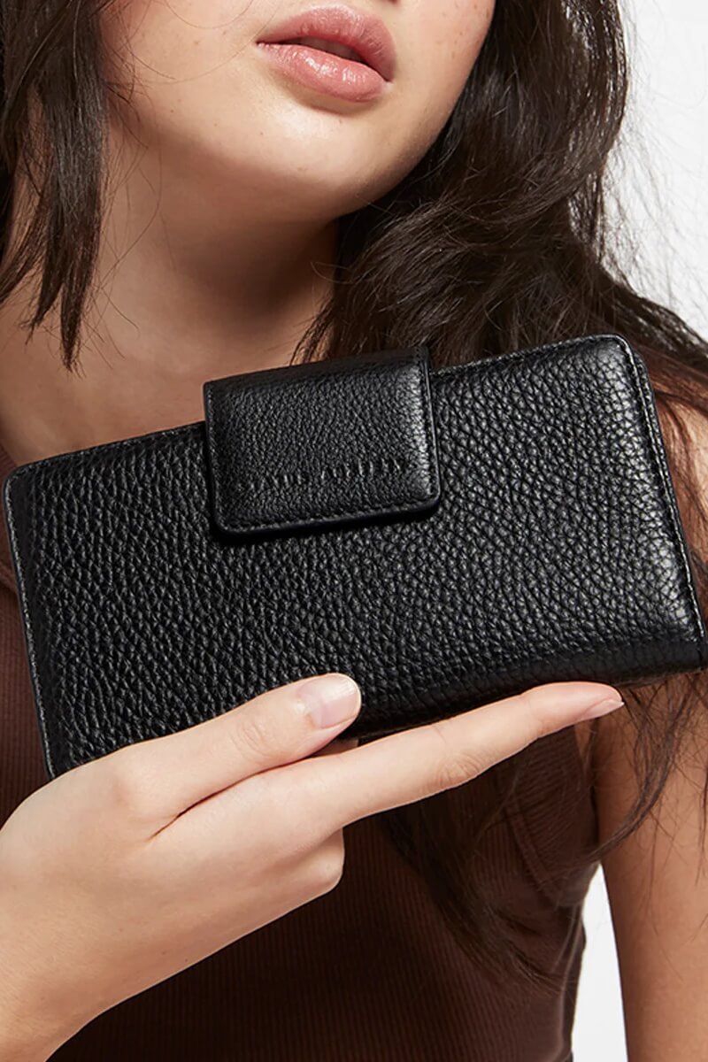 Status Anxiety Ruins Wallet | Black