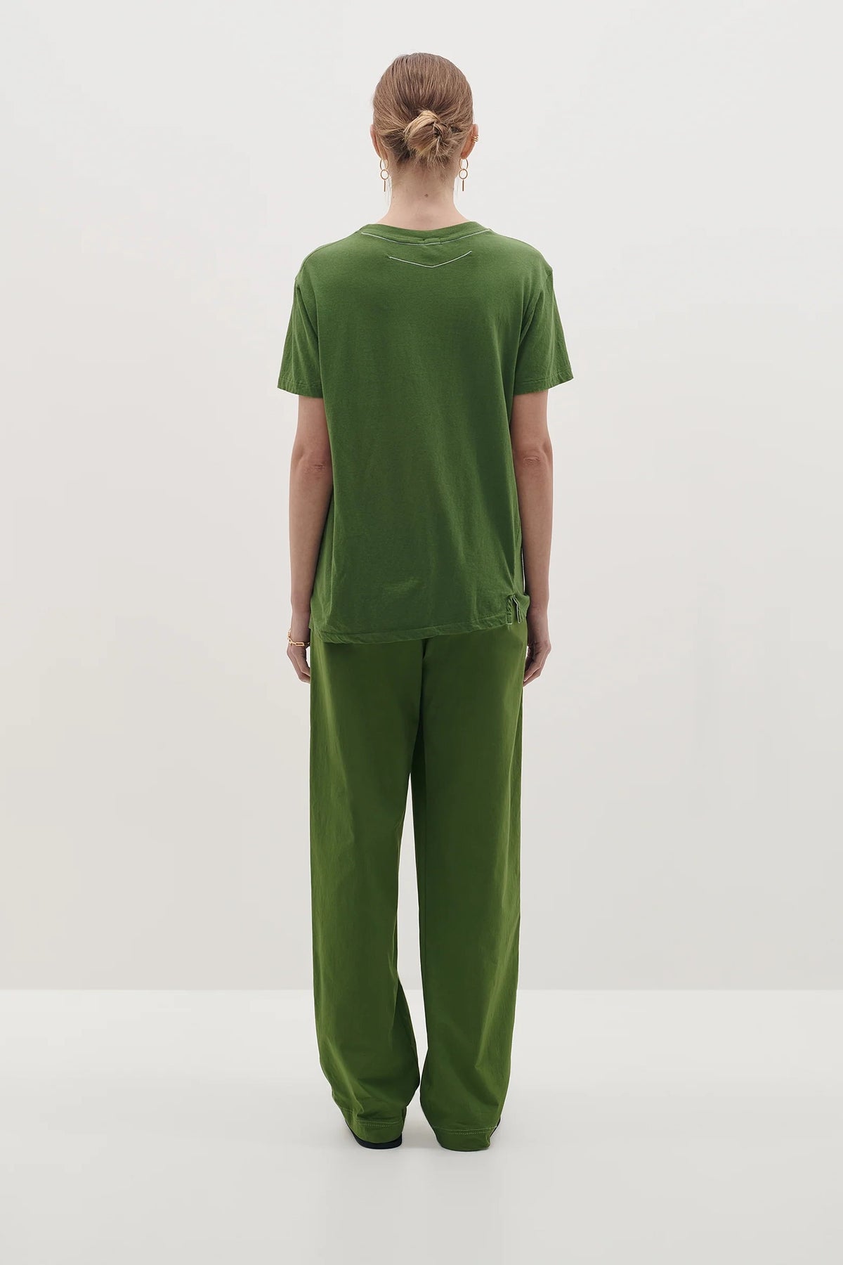 Bassike Regular Classic T.Shirt Basil