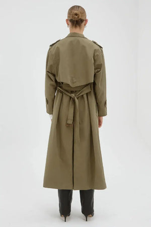 Sovere Agency Trenchcoat | Olive