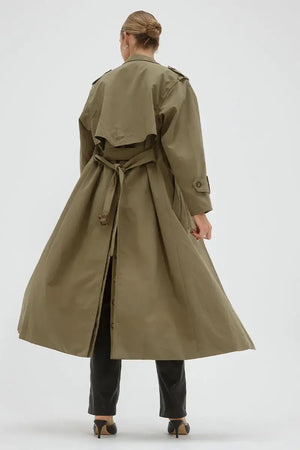 Sovere Agency Trenchcoat | Olive