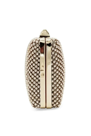 Olga Berg Natasha Ball Mesh Pod | Light Gold