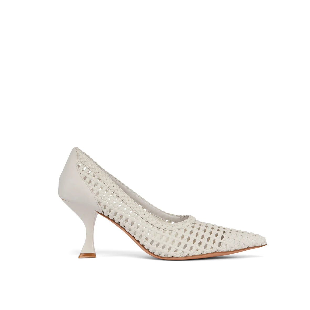 Hael & Jax Poppy Heel | White