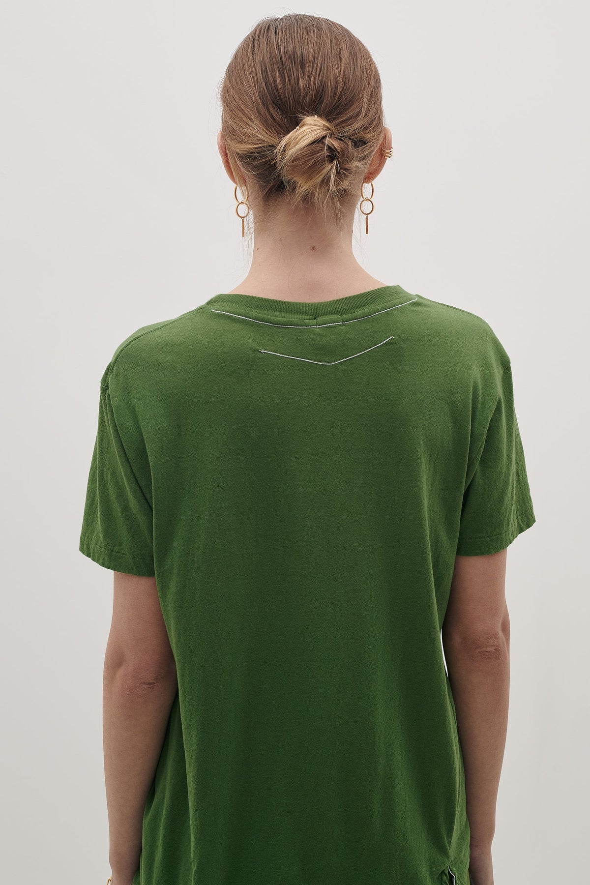 Bassike Regular Classic T.Shirt Basil