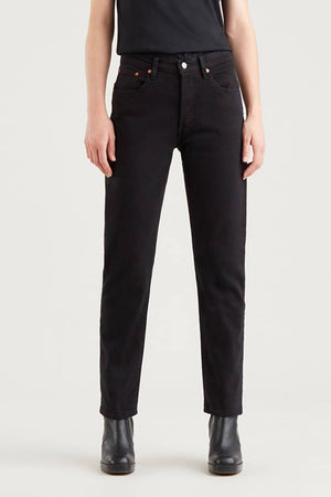 Levi's 501 Cropped Jeans | Black Sprout