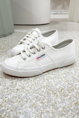 Superga 2750 Cotu Classic White Leather Sneaker
