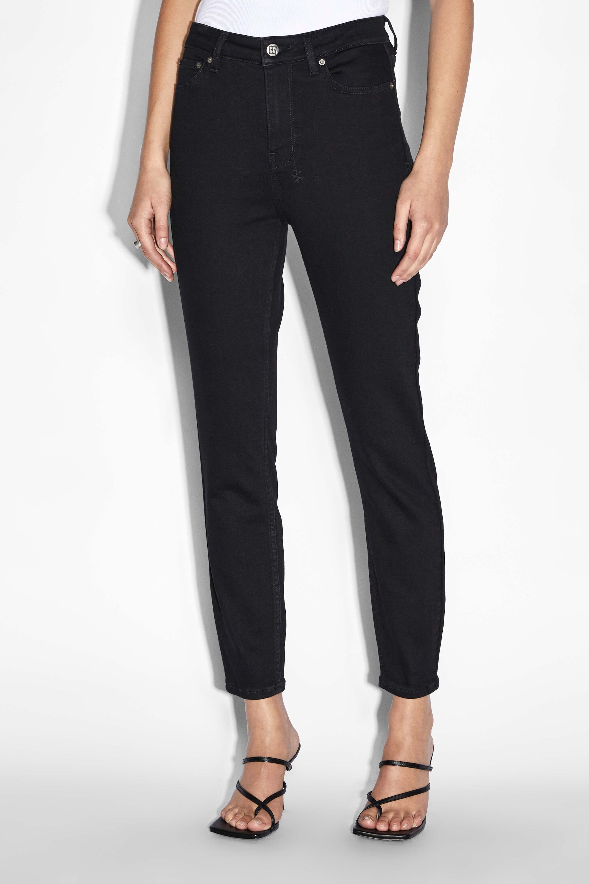 Ksubi Hi N Wasted Denim Jean | Jet Black