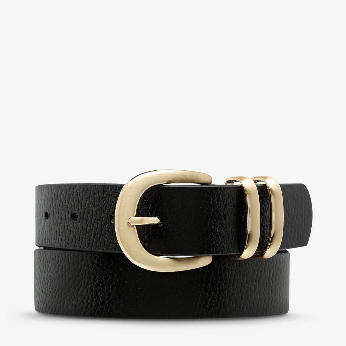 Status Anxiety Let It Be Belt | Black/Gold