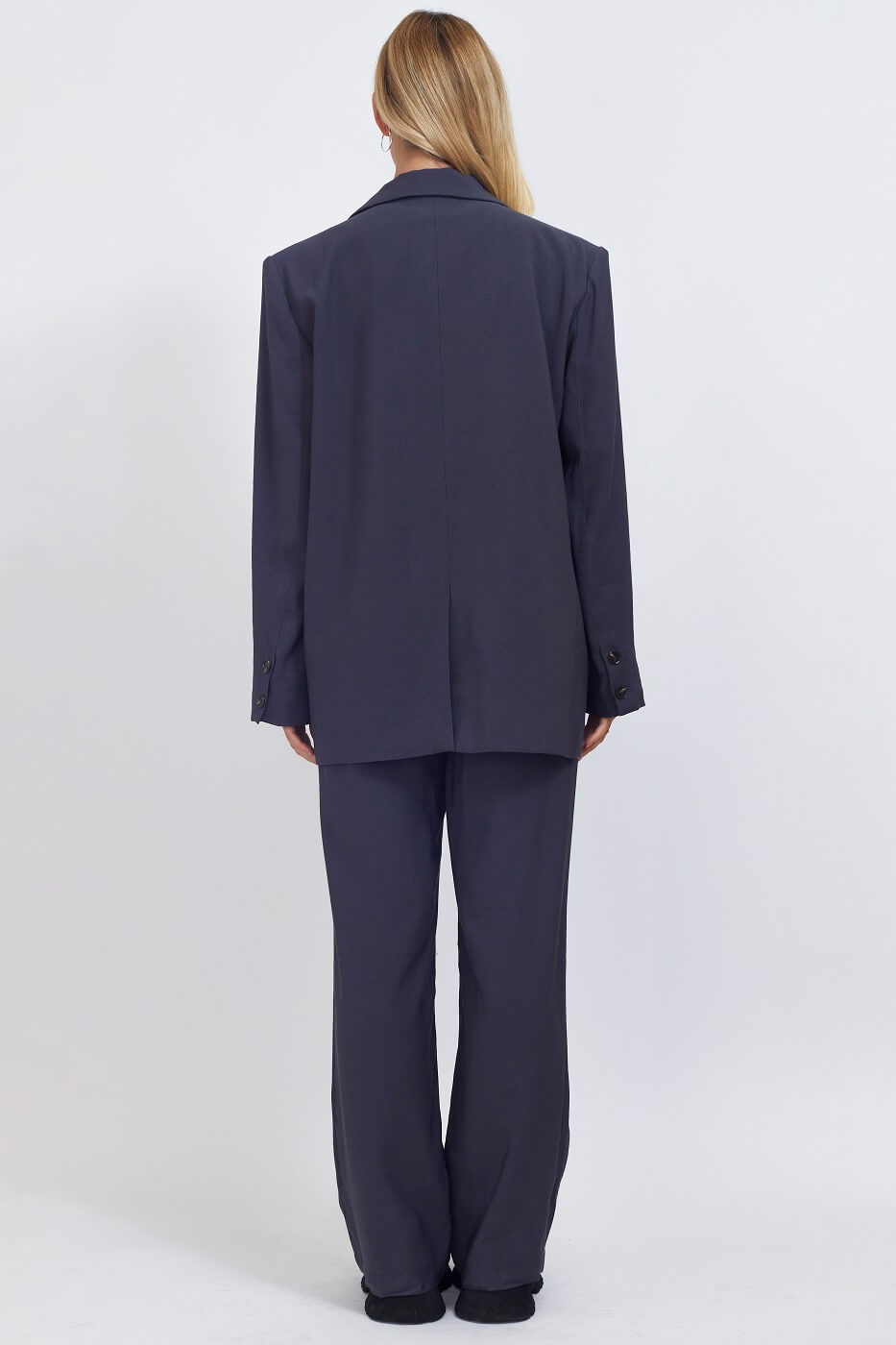 Chosen By Fifi & Annie The Olga Oversized Blazer | Charcoal || BEST SELLER