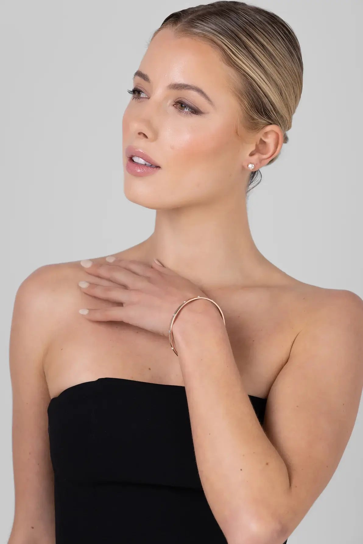 Liberte Ellie May Bangle | Rose Gold