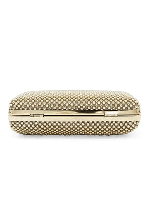 Olga Berg Natasha Ball Mesh Pod | Light Gold
