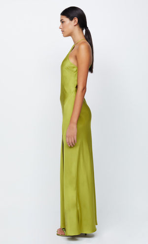 Bec + Bridge Teresa Halter Maxi Dress Wasabi
